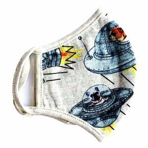 PW, 2-7Y/Child, organic cotton face mask